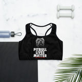 Pitbull Lives Matter Sports bra