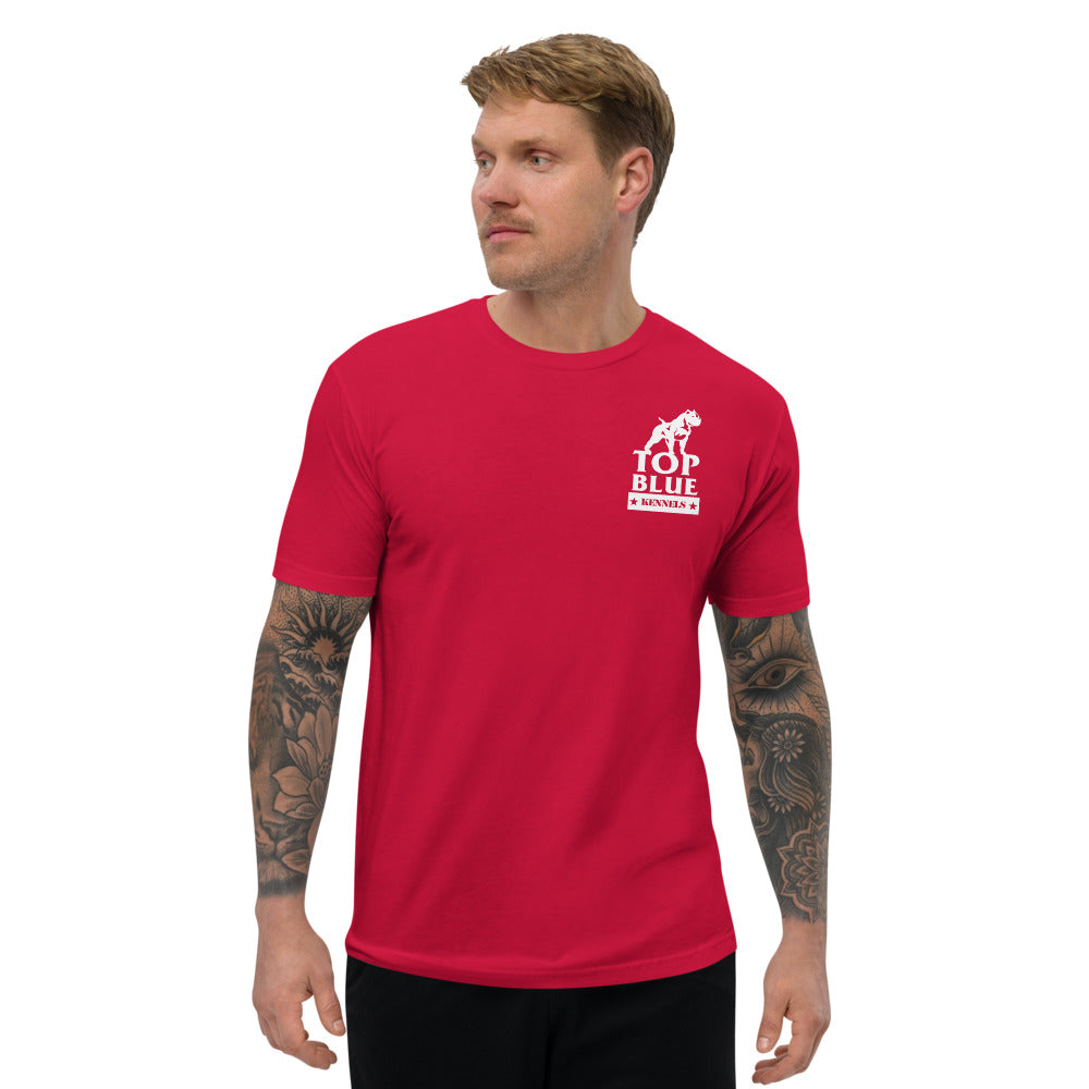 I Am The Quiet Neighbor With The Big Pitbull Short Sleeve T-shirt