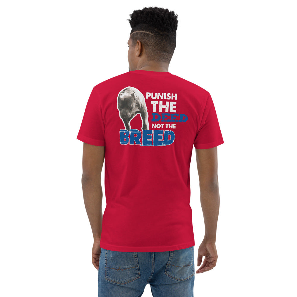 Punish The Deed Not The Breed Short Sleeve T-shirt