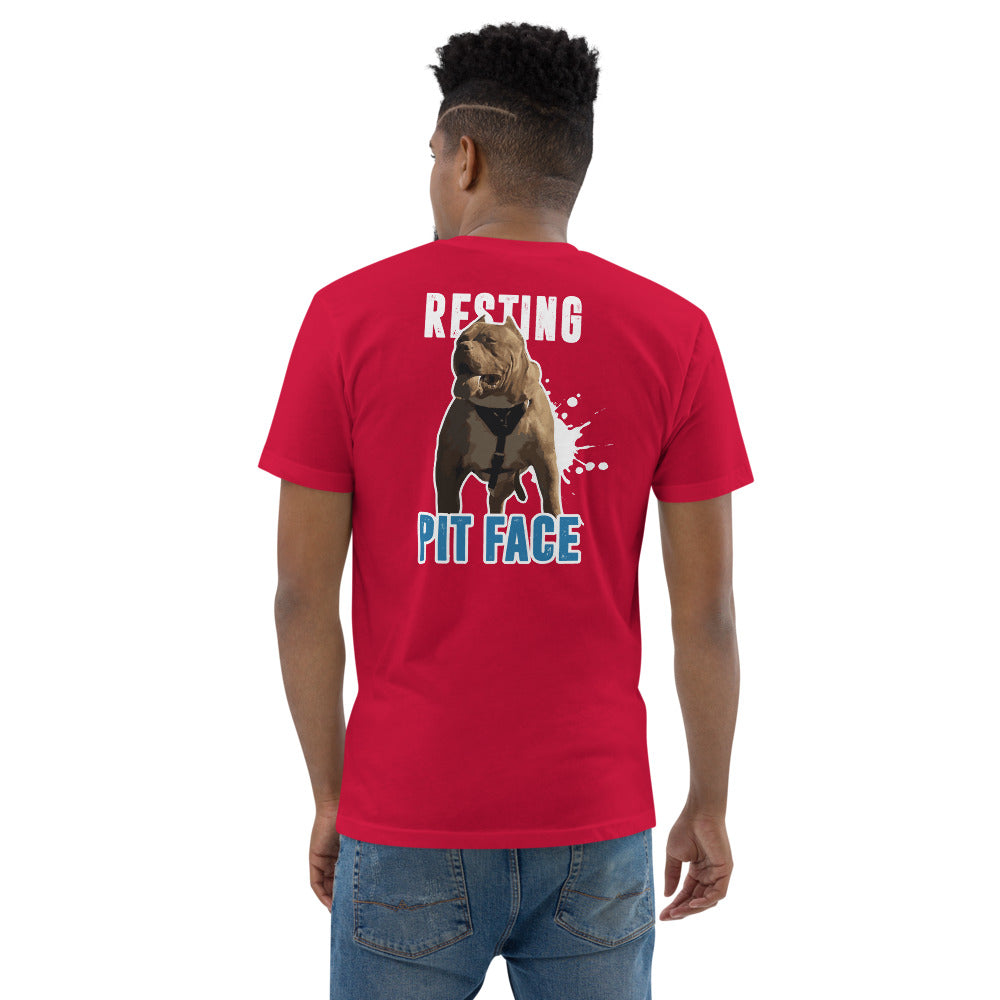 Resting Pit Face Short Sleeve T-shirt