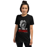 Don't Judge My Pitbull Unisex T-Shirt