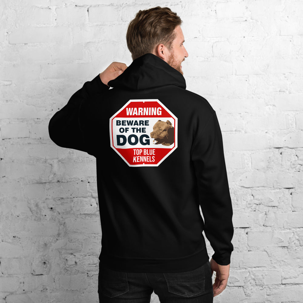 Warning Beware Of The Dog Unisex Hoodie