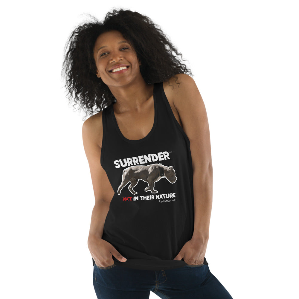 Surrender Is Not Their Thing Classic Tank Top (unisex)