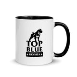 TopBlue Kennels Mug with Color Inside ( Black )