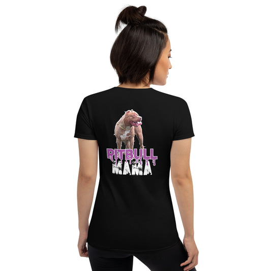 Pitbull Mama Women's Short Sleeve Tees