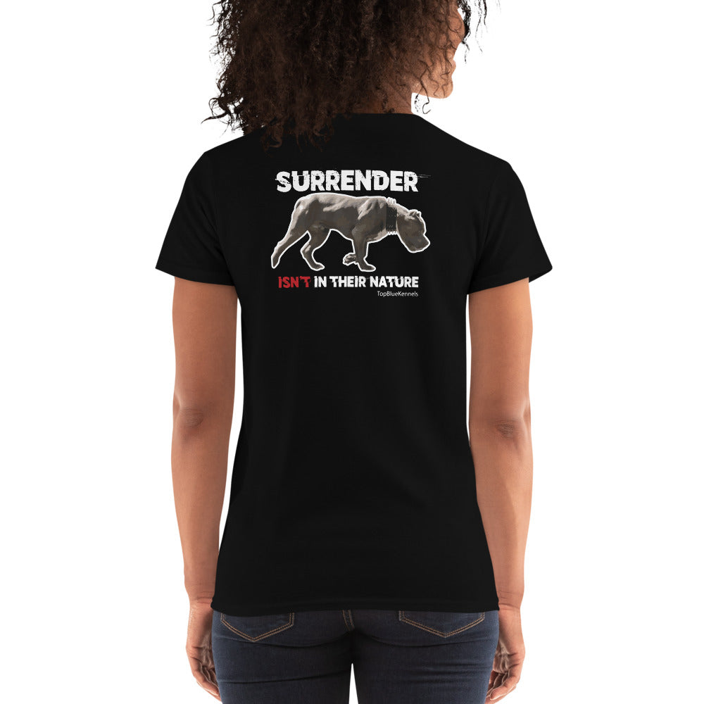 Surrender Is Not Their Thing Women's Short Sleeve Tees