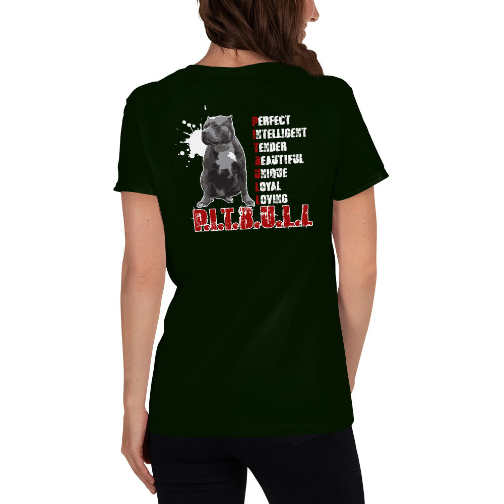 P.I.T.B.U.L.L Women's Short Sleeve Tees