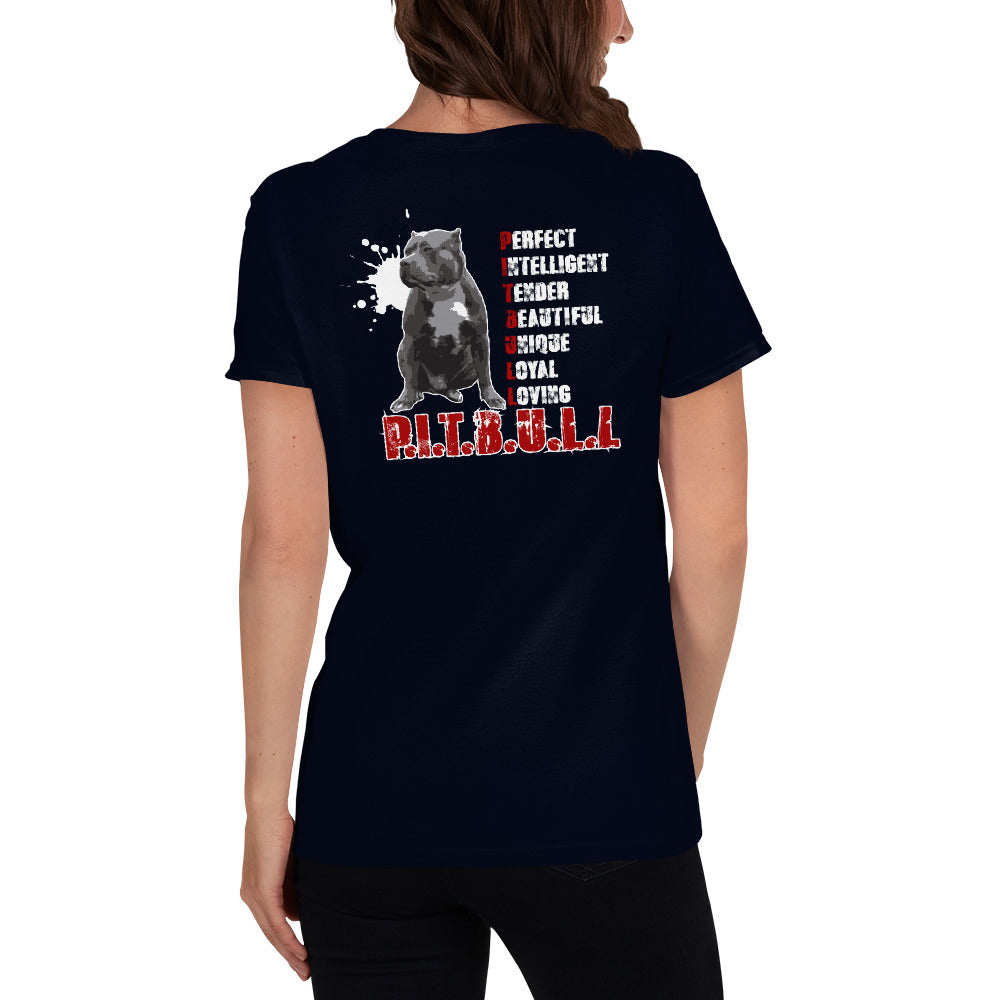 P.I.T.B.U.L.L Women's Short Sleeve Tees