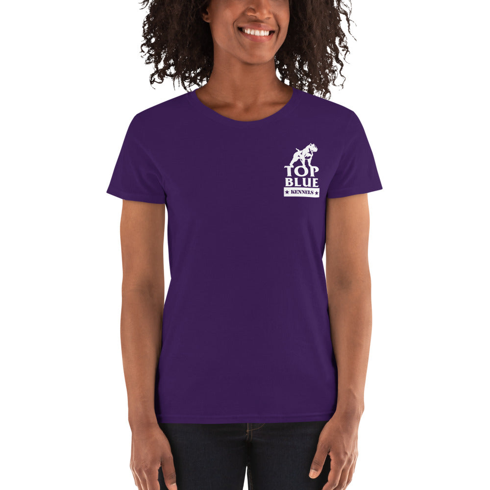 Punish The Deed Not The Breed Women's Short Sleeve Tees