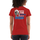 Punish The Deed Not The Breed Women's Short Sleeve Tees