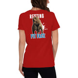Resting Pit Face Women's Short Sleeve Tees