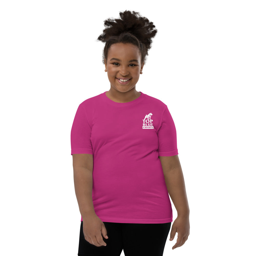 I Am The Quiet Neighbor With The Big Pitbull Youth Short Sleeve T-Shirt