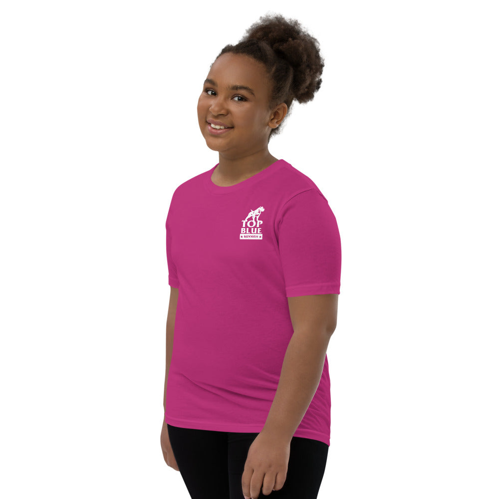 I Am The Quiet Neighbor With The Big Pitbull Youth Short Sleeve T-Shirt