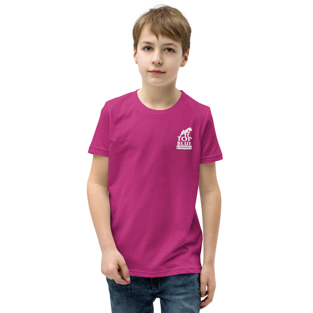 Keep Calm And Love A PitBull Youth Short Sleeve T-Shirt