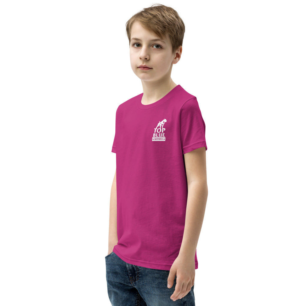 Keep Calm And Love A PitBull Youth Short Sleeve T-Shirt