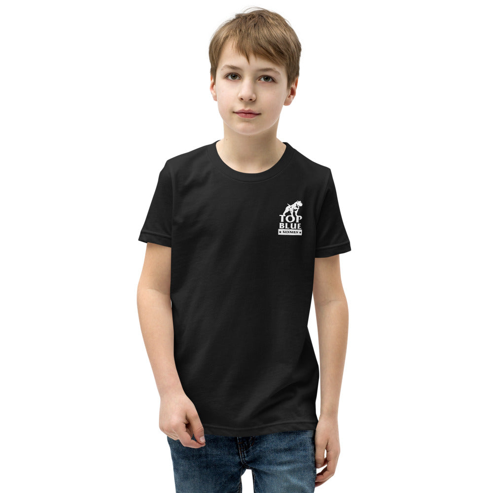 Keep Calm And Love A PitBull Youth Short Sleeve T-Shirt