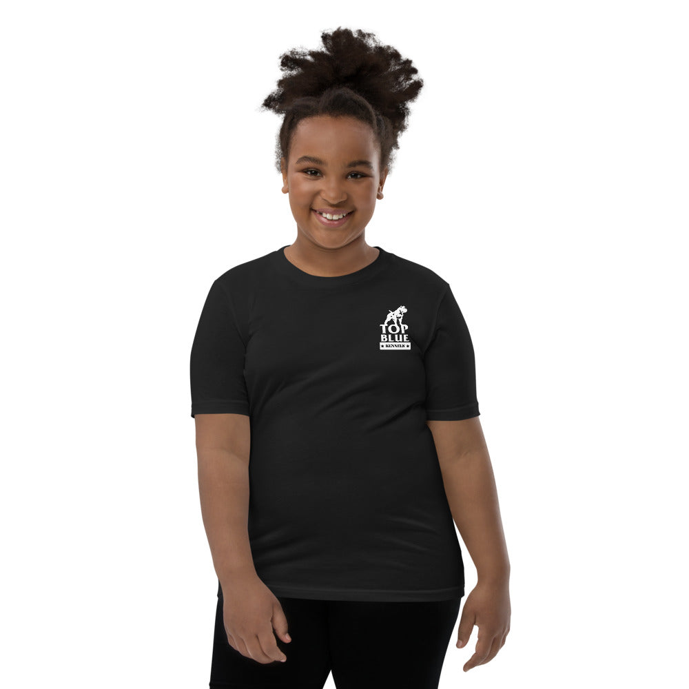My Dog Wont Fight But I Will Youth Short Sleeve T-Shirt
