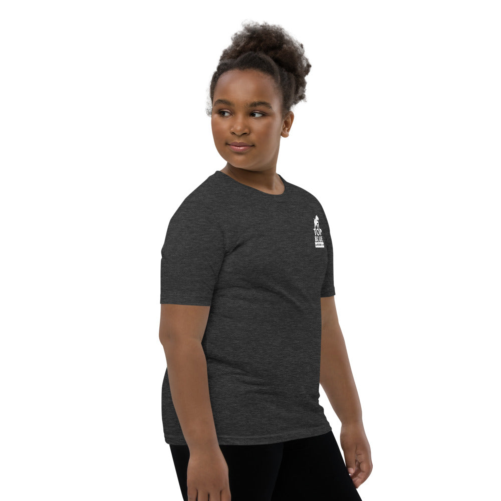 I Am The Quiet Neighbor With The Big Pitbull Youth Short Sleeve T-Shirt