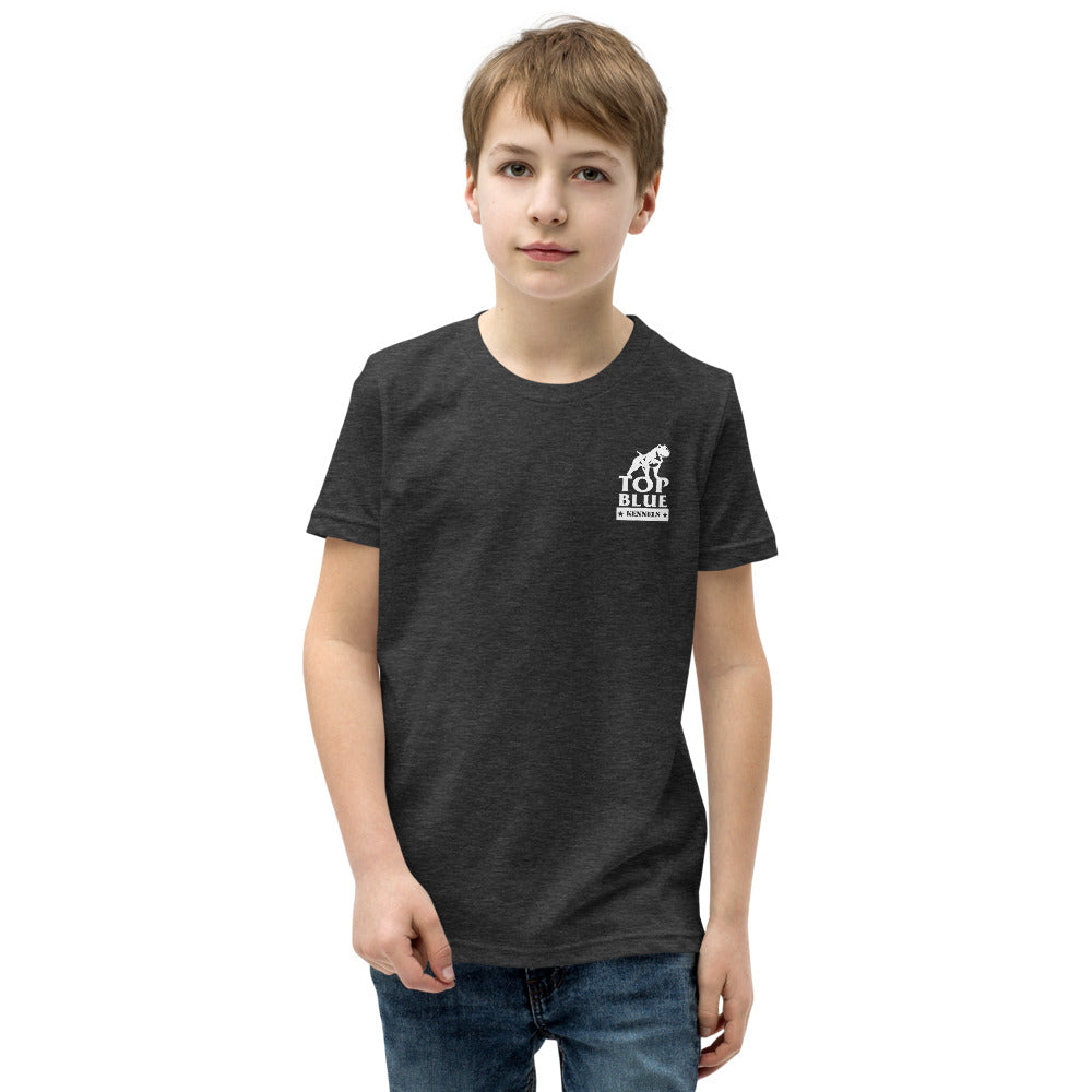 Keep Calm And Love A PitBull Youth Short Sleeve T-Shirt