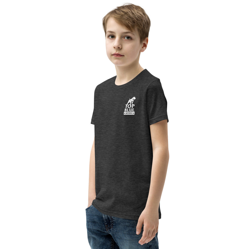 Keep Calm And Love A PitBull Youth Short Sleeve T-Shirt
