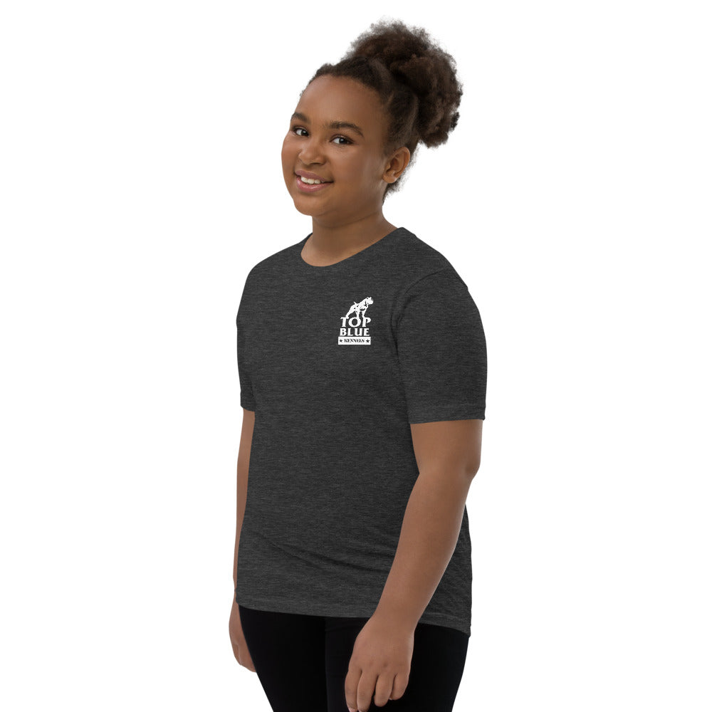 My Dog Wont Fight But I Will Youth Short Sleeve T-Shirt