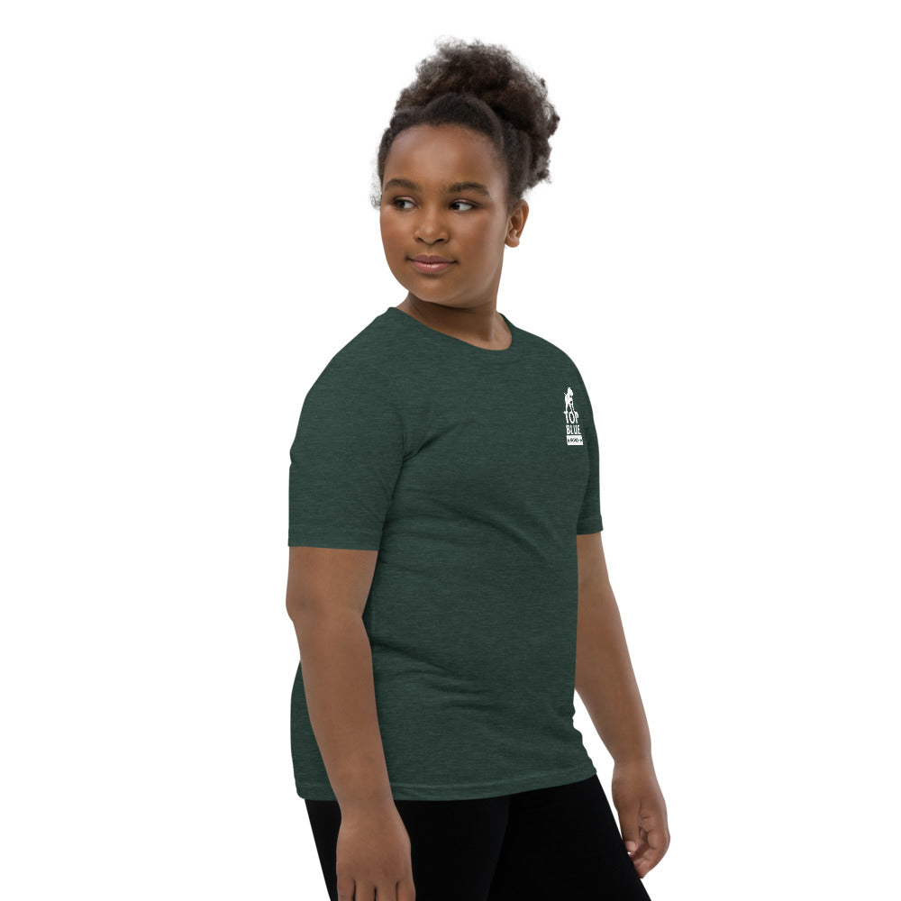 I Am The Quiet Neighbor With The Big Pitbull Youth Short Sleeve T-Shirt