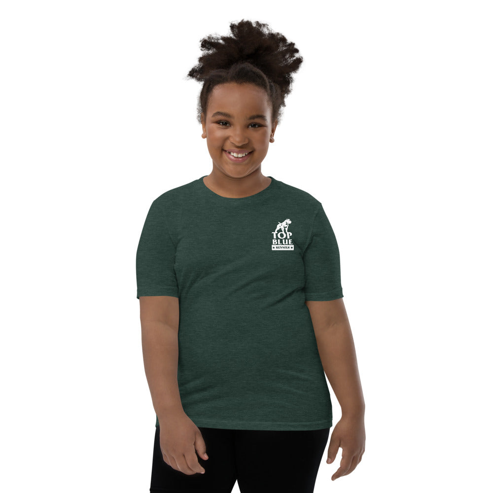 My Dog Wont Fight But I Will Youth Short Sleeve T-Shirt