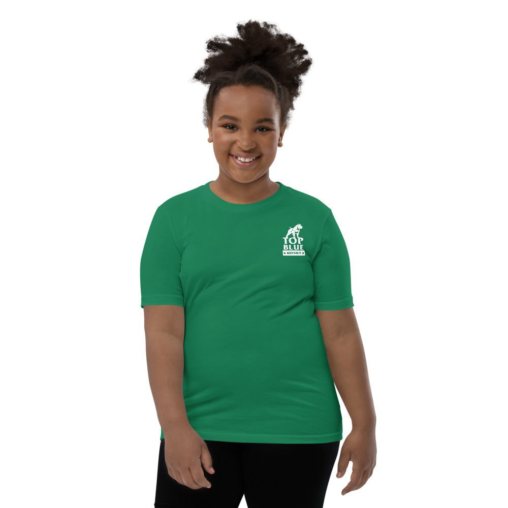 I Am The Quiet Neighbor With The Big Pitbull Youth Short Sleeve T-Shirt