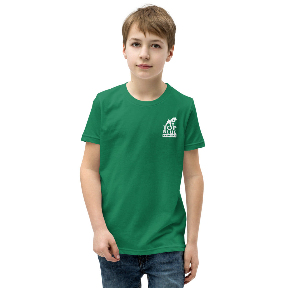 Keep Calm And Love A PitBull Youth Short Sleeve T-Shirt