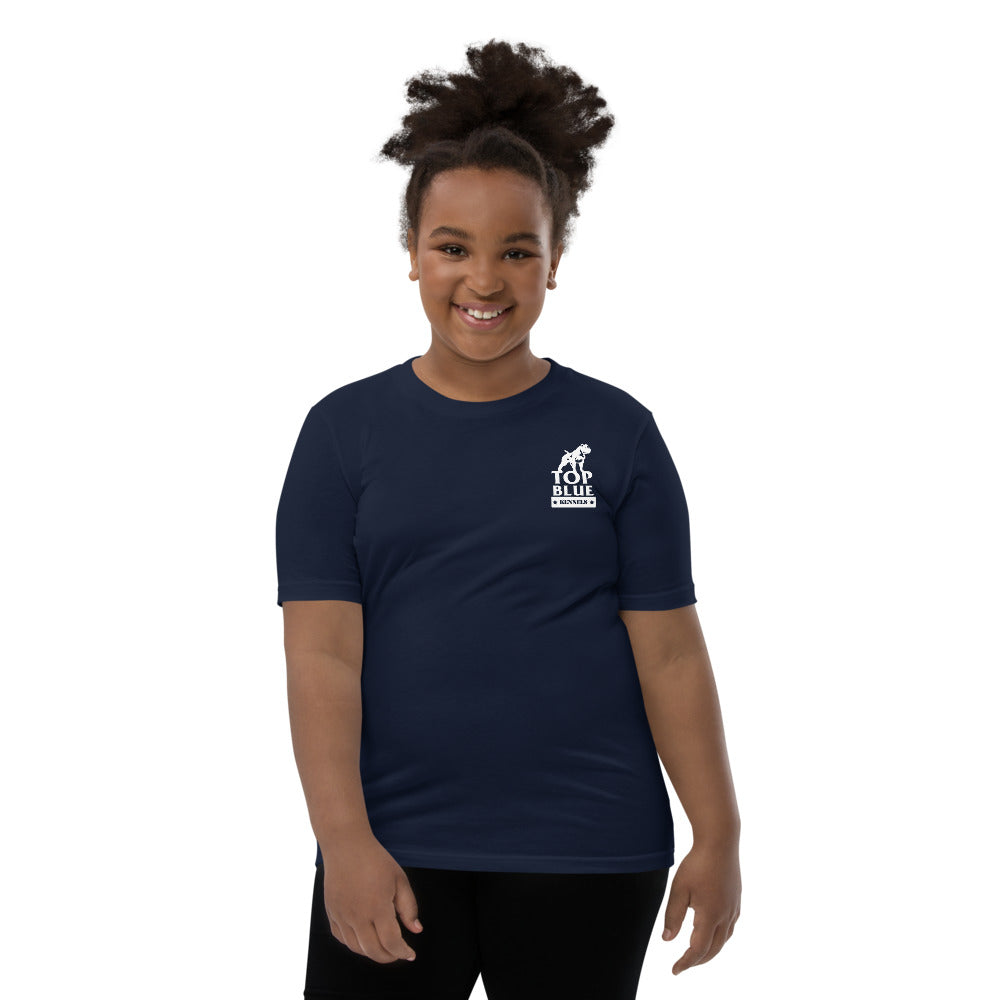 My Dog Wont Fight But I Will Youth Short Sleeve T-Shirt