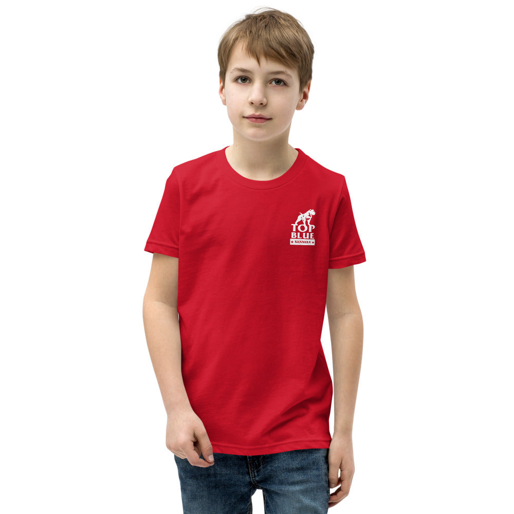 Keep Calm And Love A PitBull Youth Short Sleeve T-Shirt