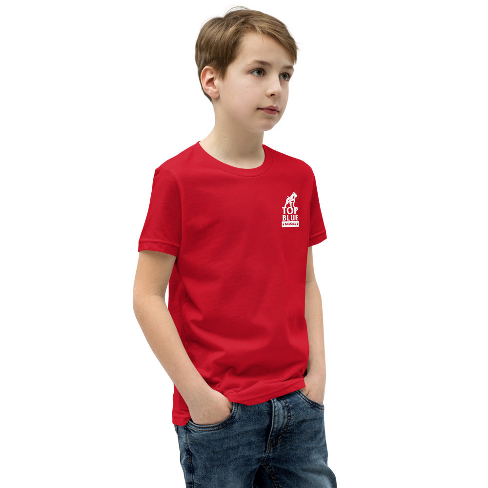 Keep Calm And Love A PitBull Youth Short Sleeve T-Shirt