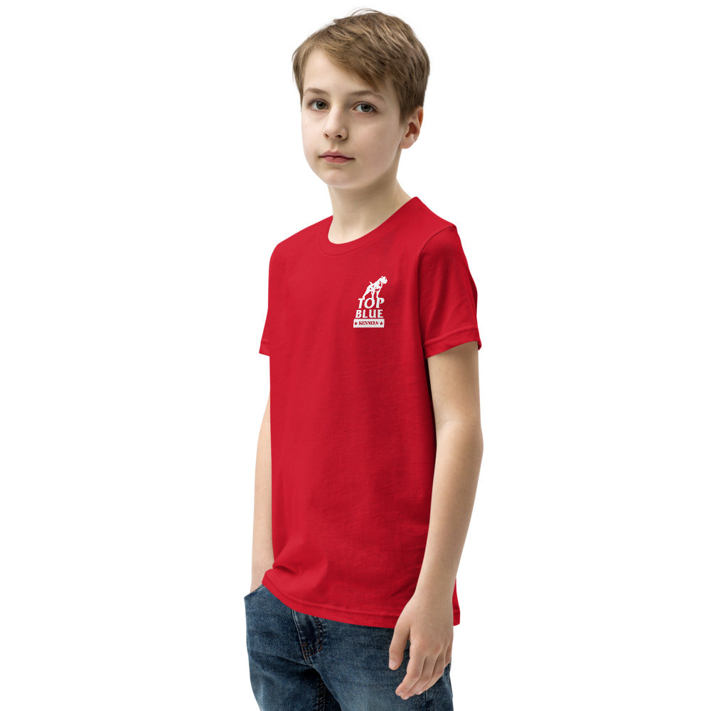 Keep Calm And Love A PitBull Youth Short Sleeve T-Shirt